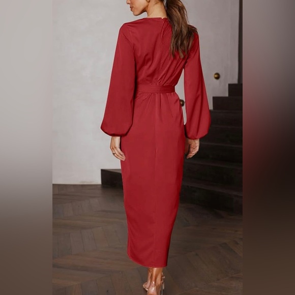 Vintage Inspired Red Dress - Picture 12 of 14